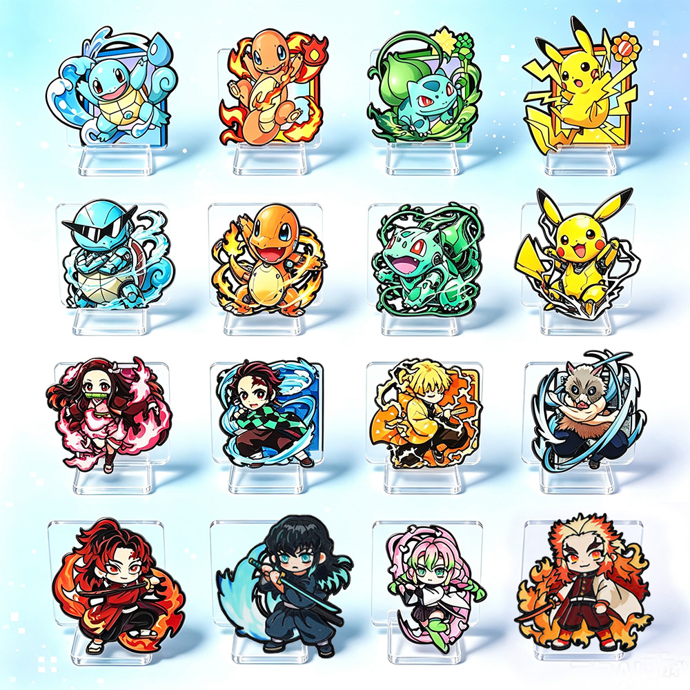 Embroidery Reddit - 8Pcs Anime Demon Slayer Enamel Pins
