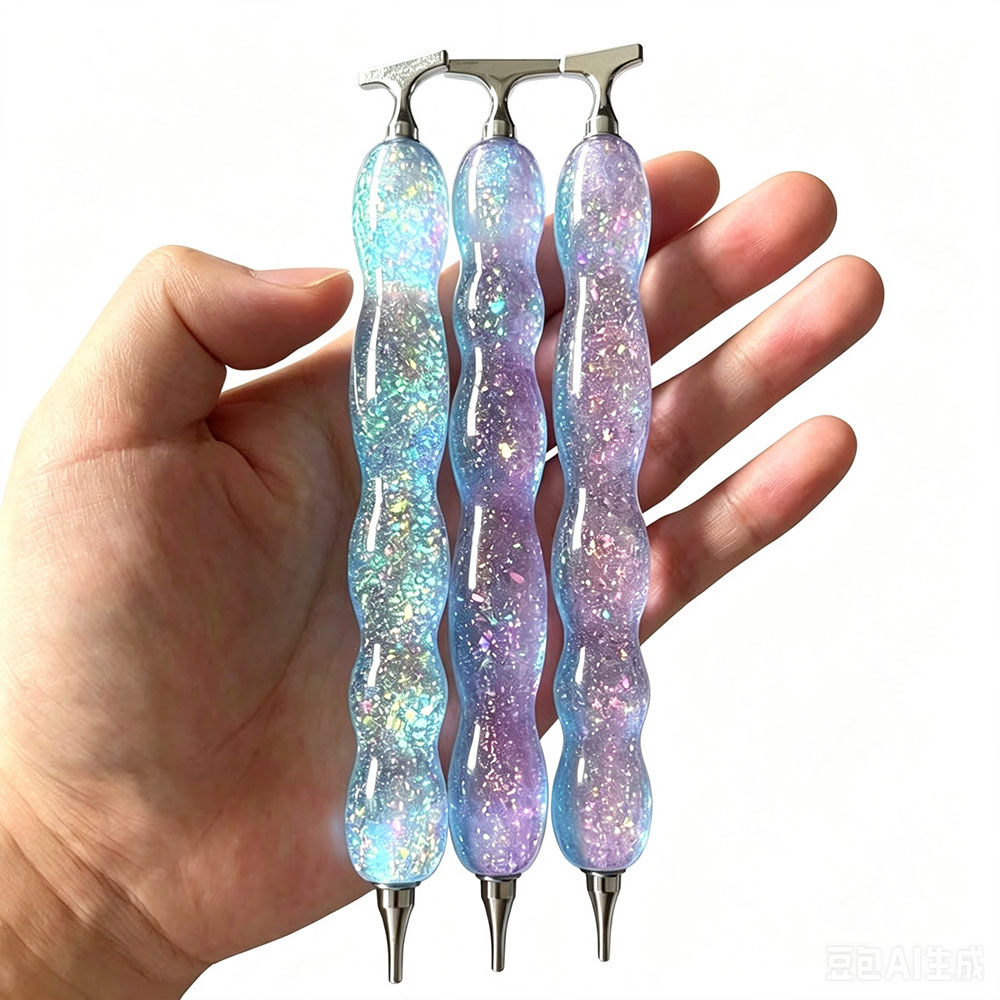 New Pink Blue Shiny Diamond Pa - đánh giá và giá Embroidery Garments