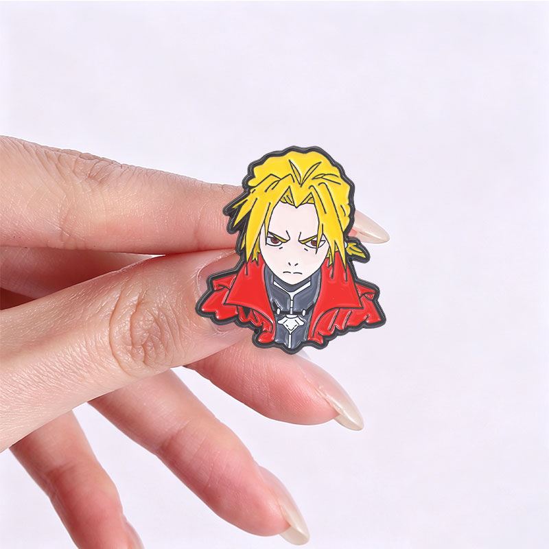 Otaku Enamel Pins Anime Edward - đánh giá và giá Embroidery Reddit