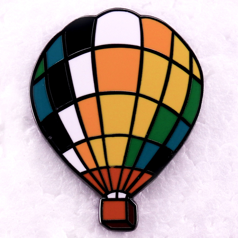 Hot Air Balloon Enamel Pin You - đánh giá và giá Embroidery Bali