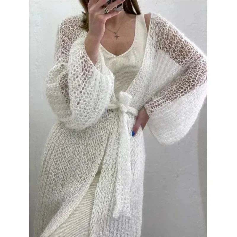 Cardigan Women Knitted Open St - đánh giá và giá Embroidery Online